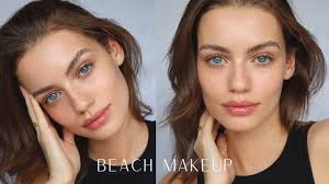 natural easy beach makeup you
