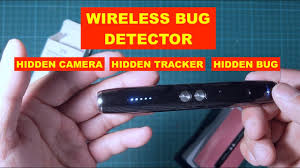 wireless device tracker bug detector