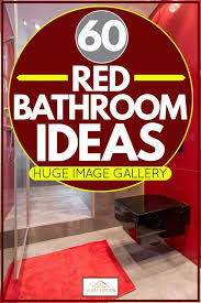 60 red bathroom ideas huge image