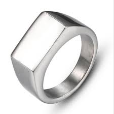 ip plated anium steel ring