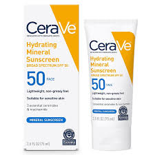 cerave 100 mineral sunscreen spf 50