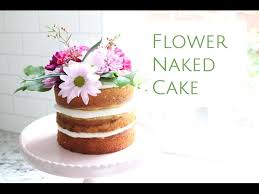 how to decorate a flower cake