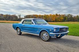 1965 mustang color information