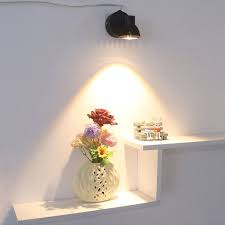 5w Cob Led Picture Lamp Plug In Wall