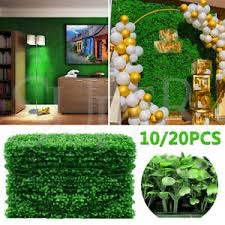 10 20pcs artificial plant wall grass