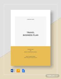 travel business plan 10 exles