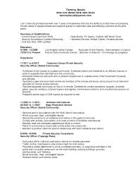 Sample Resume For Security Guard Pdf Valid Pin By Latestresume On