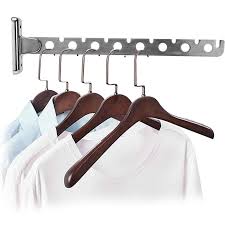 holes wall hanger clothes drying rack