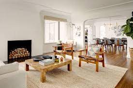Mid Century Modern Wood Living Room Set