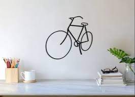 Iron Home Decor Designer Bicycle Style