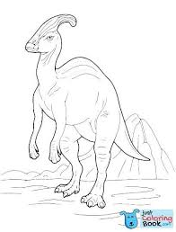 Printable dinosaurs coloring pages for children with the biggest and the most dangerous creatures, which walked on earth million years ago. Parasaurolophus Dinosaur King Coloring Pages Coloring And Drawing