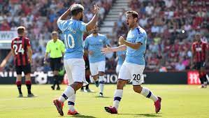 Complete overview of manchester city vs afc bournemouth (efl cup) including video replays, lineups, stats and fan opinion. Bournemouth 1 3 Man City Report Ratings Reaction As Aguero Double Sees City Stay Unbeaten 90min