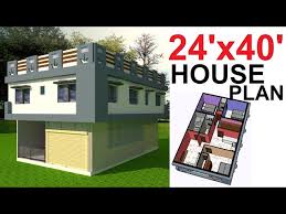 24 X 40 Feet House Plan Ghar Ka
