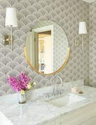Art deco bathroom, Modern bathroom mirrors