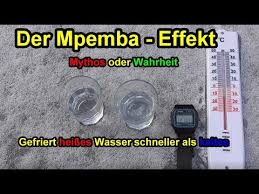 Es ist ein spektakulärer effekt: Experiment Der Mpemba Effekt Gefriert Heisses Wasser Wirklich Schneller Als Kaltes Youtube