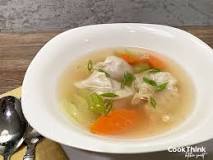 Is wonton soup high in calories?