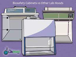 biosafety cabinet vs other lab hoods
