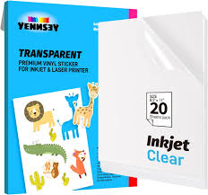 clear sticker paper for inkjet printer