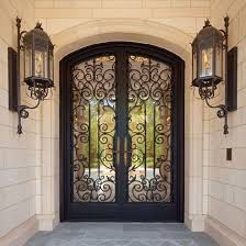 Apartment Wrought Iron Glass Steel