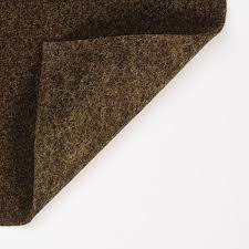 brown artificial gr rug