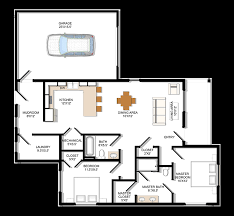 2 Bedrooms 2 Baths The Minimalist