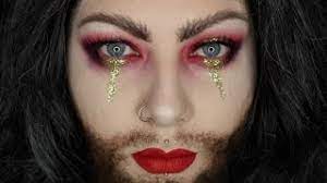 bearded lady halloween makeup tutorial
