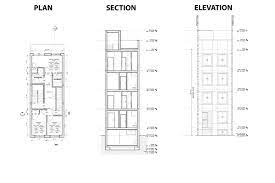 plan section elevation architectural
