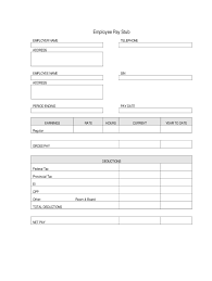 Free Printable Pay Stub Template Get The Stubs Form Fill