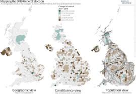 Local elections 2019 maps of the 248 councils contested in the 2019 local elections (click image to see). Cartographic Views Of The 2019 General Election Worldmapper