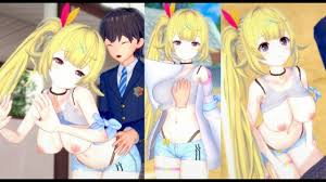 hentai Game Koikatsu! ]have Sex with Big Tits Vtuber Hoshikawa Sara.3DCG  Erotic Anime Video. 
