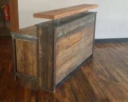 Salon reception desks for your salon, or spa or barber shop are an important choice to match your style and brand. Reclaimed Reception Desk Reception Desk Industrial Reception Desk Reception Desk Diy