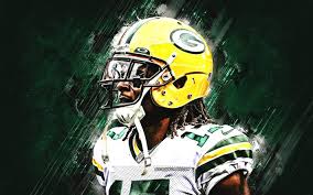 Download all photos and use them even for commercial projects. Download Wallpapers Davante Adams Nfl Green Bay Packers American Football Portrait Green Stone Background National Football League For Desktop Free Pictures For Desktop Free