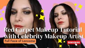 lancome red carpet makeup tutorial