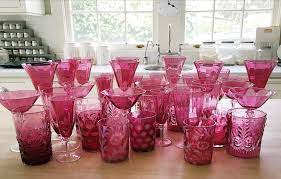 Collecting Cranberry Glass