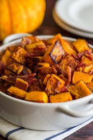 this roasted bacon and ernut squash side dish is the perfect easy no fail