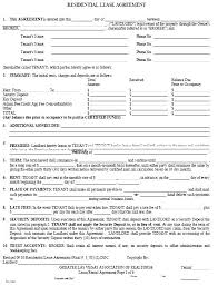 Lease Agreement Form Template Equipment Rental Contract Free