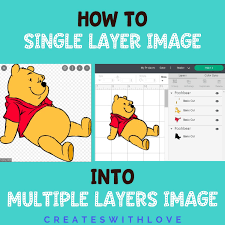 multiple layers image for cricut
