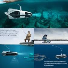 drone underwater robot bait boat