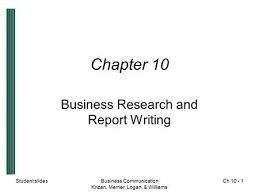 Written Communication Report Technical report writing