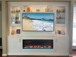 Cabinets With Electric Fireplaces