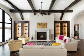 75 vaulted ceiling family room ideas