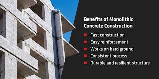 monolithic concrete in construction r