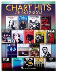Hal Leonard Chart Hits Of 2017 2018 Easy