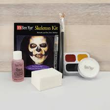 ben nye skeleton makeup kit last looks fx