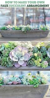 Sheet moss is the secret ingredient to. How To Make The Perfect Diy Artificial Succulent Arrangement