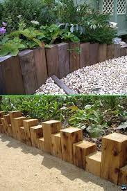 Wood Garden Edging