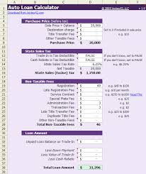 Auto Loan Calculator Free Auto Loan Payment Calculator For