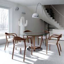 Dining table sets are a fast way to make a dining room look perfectly pulled together. Time Round Glass Dining Table Klarity Glass Furniture