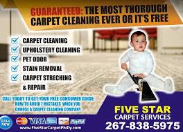 five star carpet service abington pa