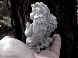 Angel Statue Praying Angel Cherub Cast